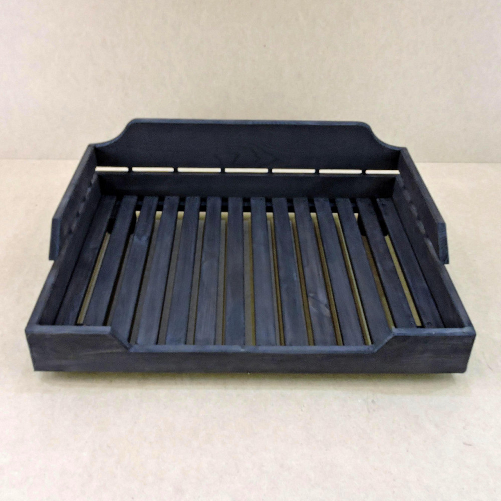 Лежак деревянный для собаки 