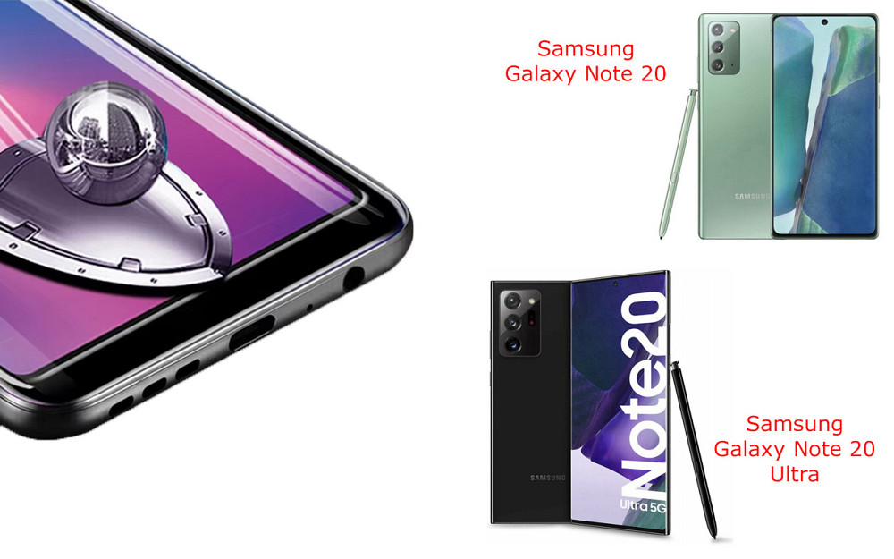 Захисне скло DefenzoGlass для Samsung Galaxy Note 20, Galaxy Note 20 Ultra – подвійна міцність Київ - фото 1