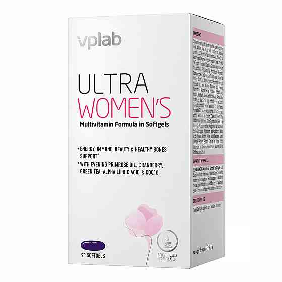 Вітаміни жіночі VpLab Ultra Women's Multivitamin 90 softgels Київ