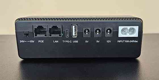 Безперебійник UPS на 10400 mAh для WiFi роутера та іншого ДБЖ / павербанк (DCL-18W) Клевань