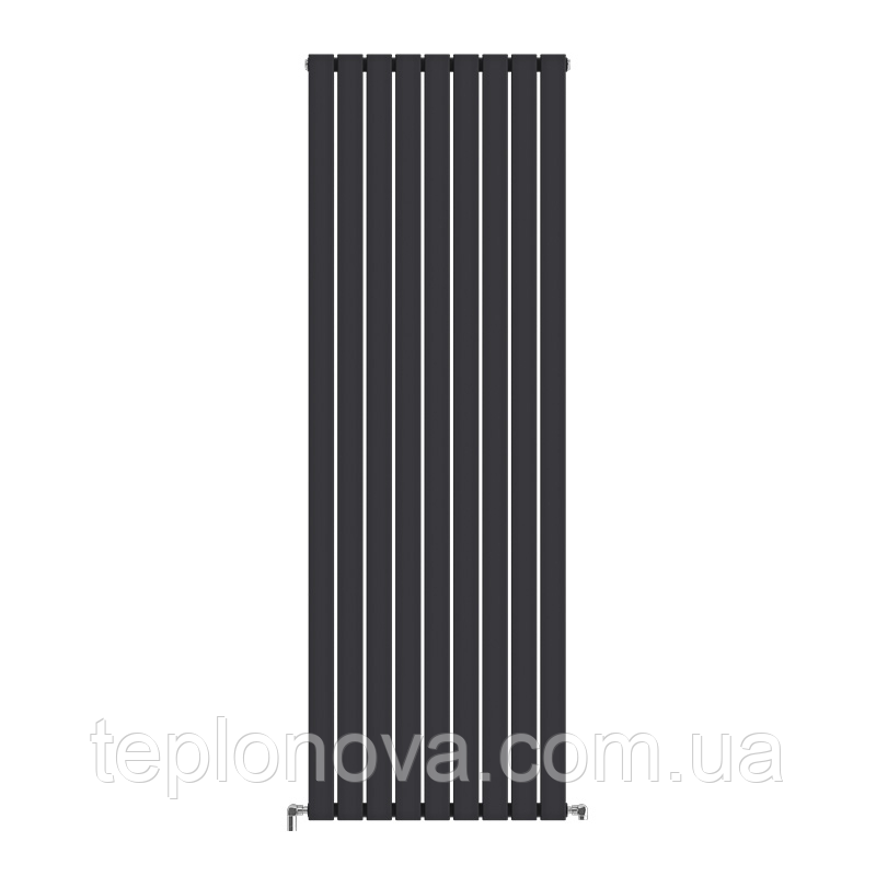 Дизайнерский радиатор 1800/612 (мм) чёрный мат IDEALE VITTORIA (боковое подключение) 11 9/1800/612 Черновцы - изображение 7