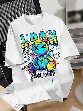 Футболка женская с принтом  42 Белая 2664081940 Днепр