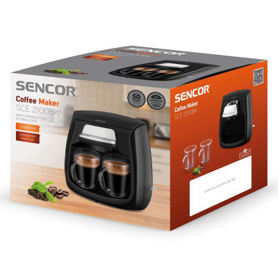 Капельная кофеварка Sencor SCE 2100BK Винница - изображение 4