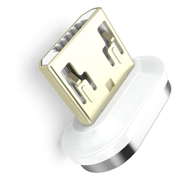 Наконечник PZOZ MicroUSB 5А для магнітного кабелю (Сріблястий) Миколаїв - фото 1