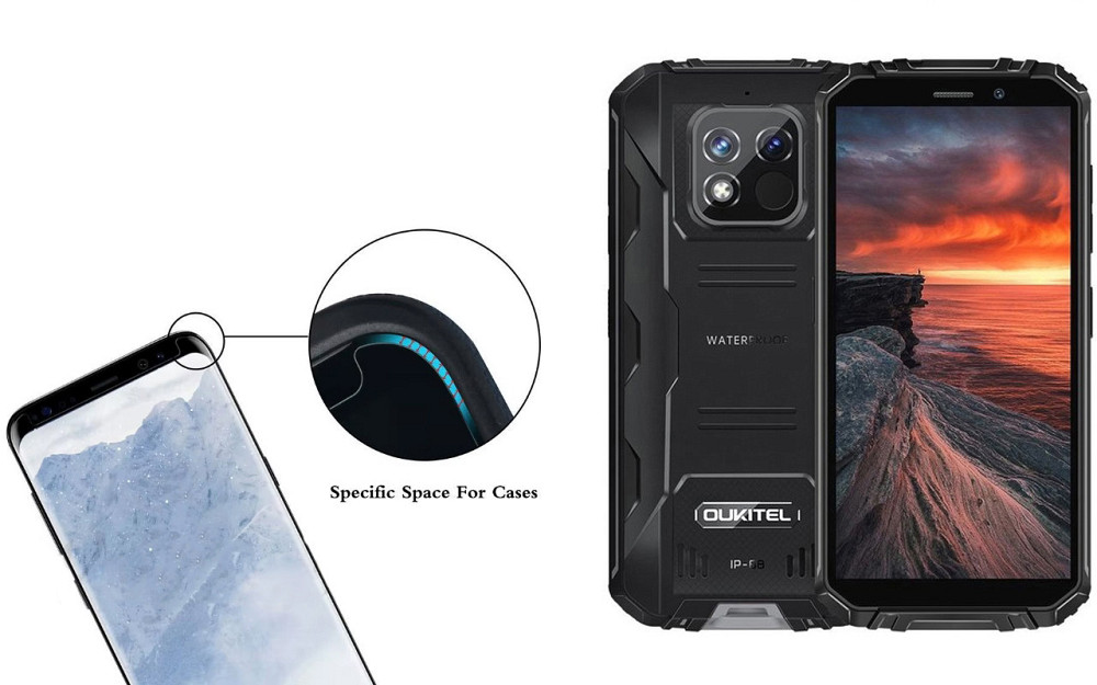 Захисне скло HyperGlass Pro для Oukitel WP18, WP18 Pro – максимальна чутливість та захист Київ - фото 3
