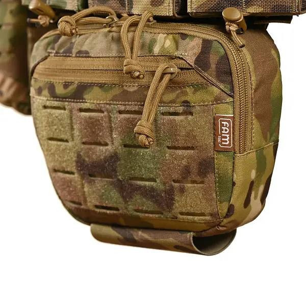 Тактический комплект плитоноски М7 с 7 подсумками (без плит) Мультикам Вінниця - фото 4