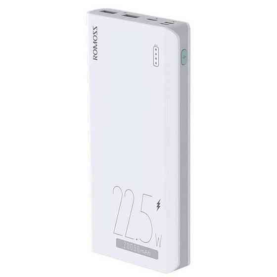 Універсальна мобільна батарея Romoss Sense6F 20000 mAh 22.5 W White (PPH80-611-1121H) ( 13260 ) Харьков