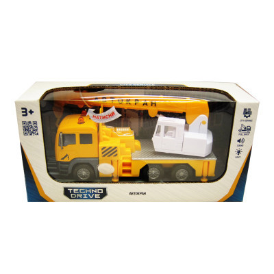 Спецтехніка Techno Drive Автокран зі світловими та звуковими ефектами (510253.270) Вінниця - фото 2