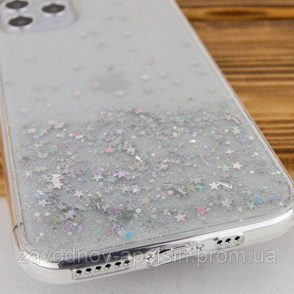 IPhone 11 Pro Max Чохол прозорий Блискітки Stars Одеса - фото 2
