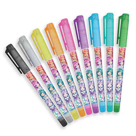 Набір гелевих ручок – Веселкове сяйво галактики (26 кольорів) Дніпро