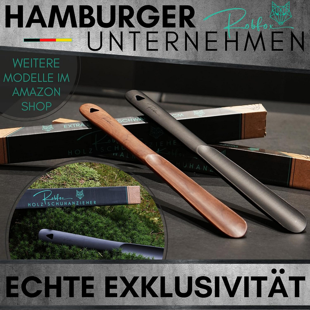 Дерев'яна ложка для взуття Robfox 43 см Луцк - изображение 3