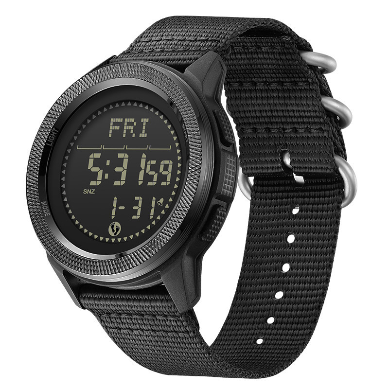 Часы мужские водостойкие тактические North Edge Nexus с компасом Черный Киев - изображение 13