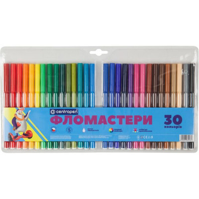 Фломастери Centropen 7790/30 Washable, 30 colors (7790/30 ТП) Вінниця - фото 1