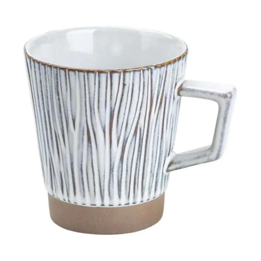 Чашка порцелянова для чаю та кави 300 мл у стилі ретро Золотиста HP7208G Київ - фото 1