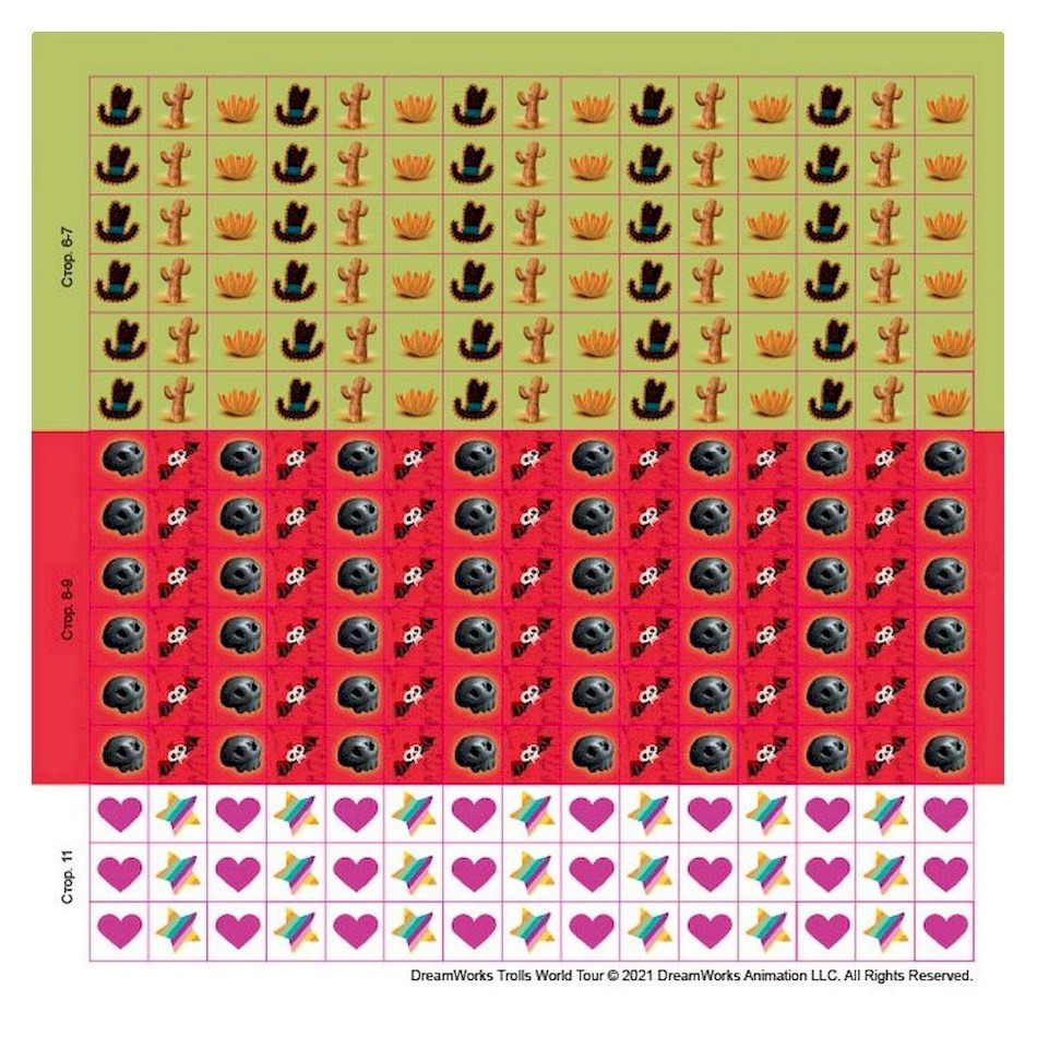 Лабіринти з наклейками "Живи у стилі рок!" Тролі 1249010, 450 наклейок Вінниця - фото 3