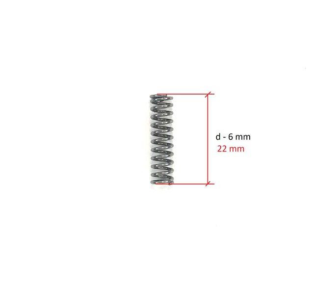 Комплект фиксации шестерни главного вала, к-т: шарики 2 шт. + пружины 2 шт. - КПП (3+1) Мукачево - изображение 1