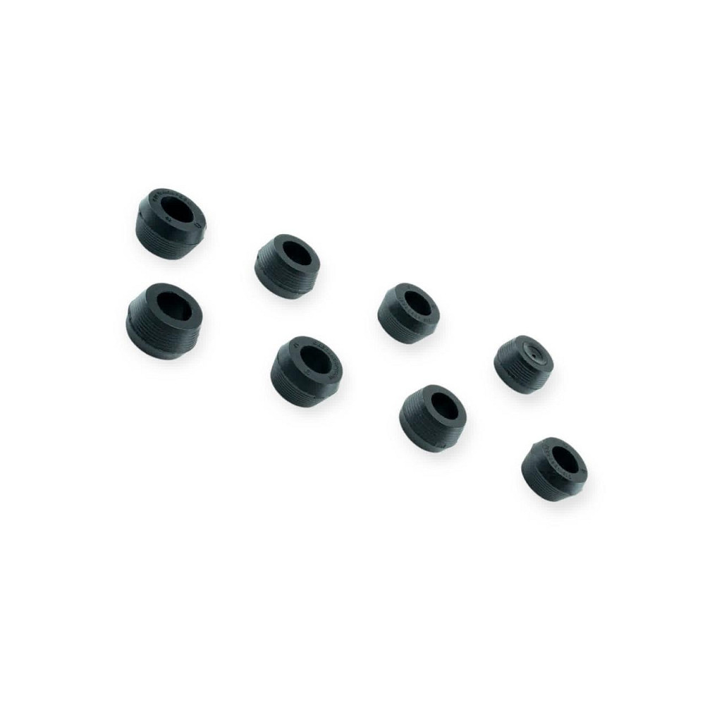 Втулка 2101-2107, 2121 заднего (горох) №11Р (к-кт 8 шт) БРТ амортизатора Мукачево - изображение 1