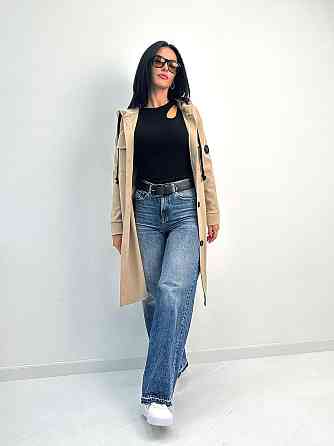 Жіночий кашеміровий кардіган з капюшоном "Dila" оптом | Норма Бежевий, 42-44 Київ