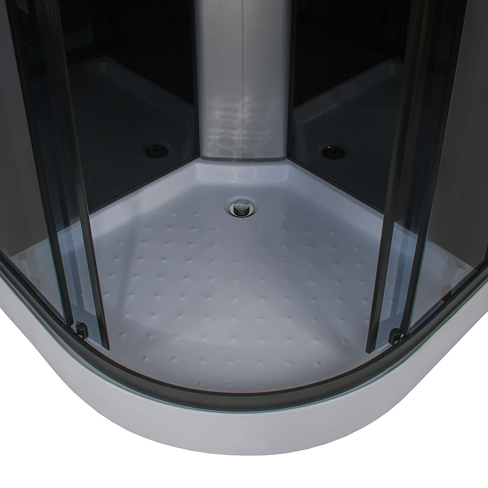 Душовий бокс півкруглий без даху SAN L90GBB BRAVO (3уп.) Тернополь - изображение 10