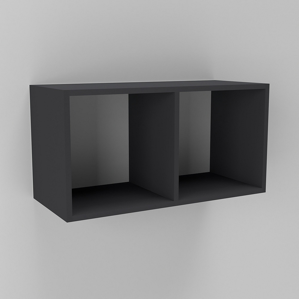 Полиця навісна К-15, Антрацит, 700/300/360 Львів - фото 2