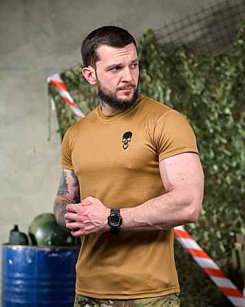 Тактична потовідвідна футболка Girl coyot ПП7622 Одеса