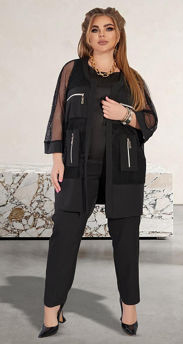 Брючный костюм тройка (50) Киев - изображение 2