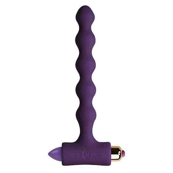 Анальный вибратор Rocks Off Petite Sensations - Pearls Purple Sex Aura Киев