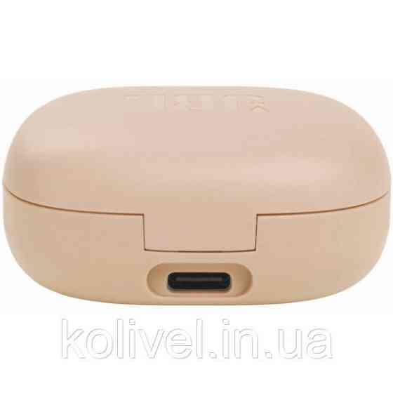 Навушники з мікрофоном JBL TWS Wave Flex Beige JBLWFLEXBEG (JBLWFLEXBEG) Киев
