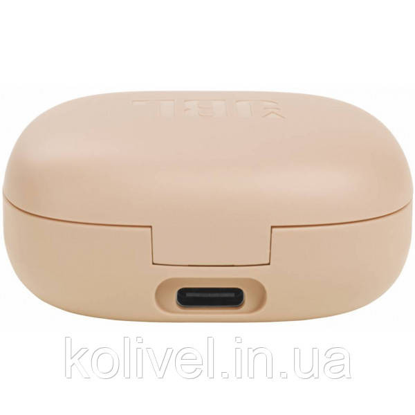Навушники з мікрофоном JBL TWS Wave Flex Beige JBLWFLEXBEG (JBLWFLEXBEG) Київ - фото 4