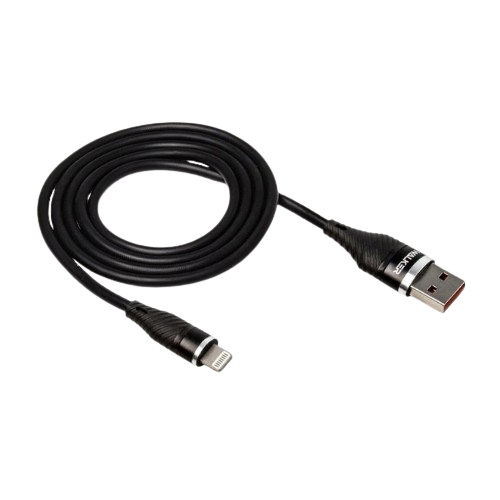 Кабель USB Lightning WALKER C735 2м чорний Житомир
