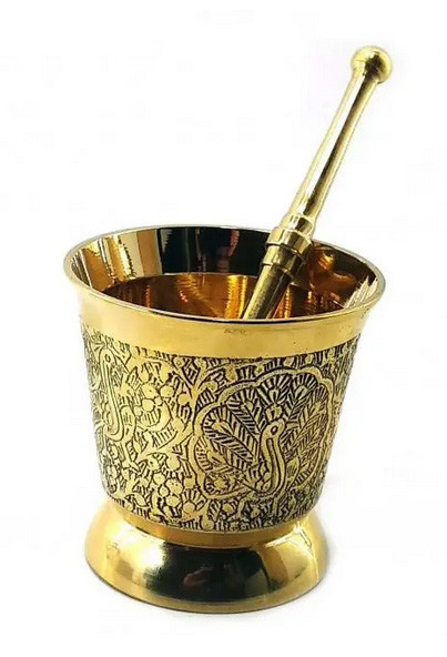 Ступка с пестиком бронзовая Киев - изображение 1