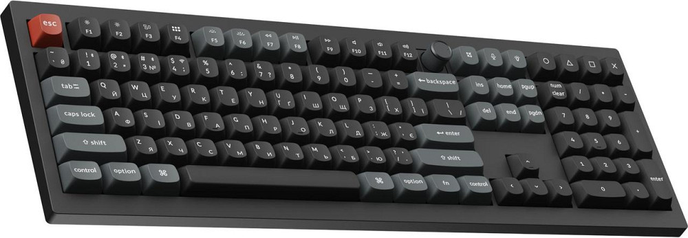 Клавіатура бездротова Keychron V6 Ultra Keychron Red Switch Black RGB (V6U-D1-UA) ( 22189 ) Харьков - изображение 3