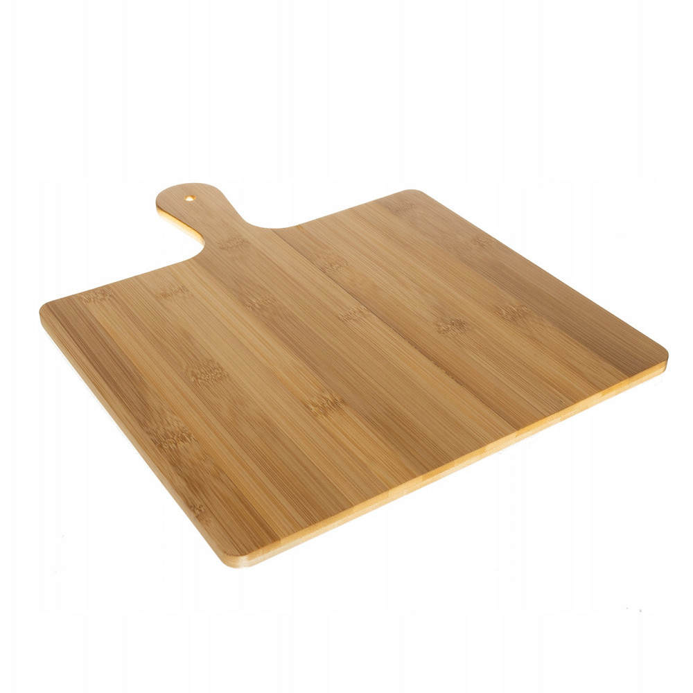 Набір для піци 2в1 гранітний камінь з бамбуковою лопаткою Ruhhy (24264) Нововолинськ - фото 3