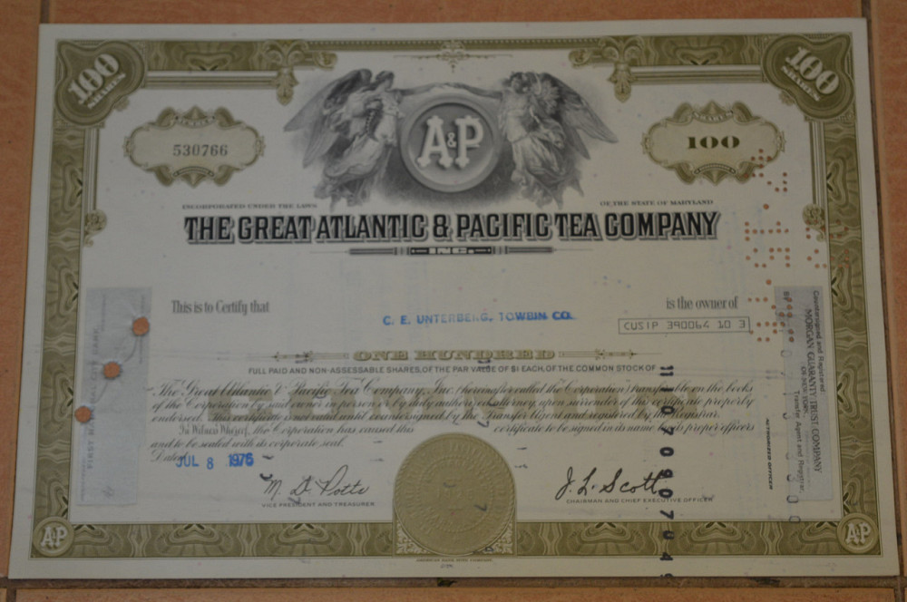 Акция. США. 1976 год №530766 (Б-1) Полтава - изображение 1