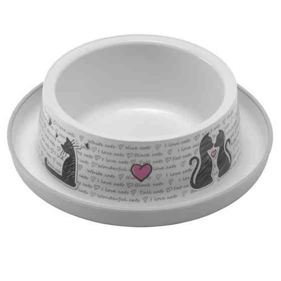 Moderna Trendy Dinner Cats in Love МОДЕРНА ВЛЮБЛЕННЫЕ КОТЫ миска для котов, 350мл Киев