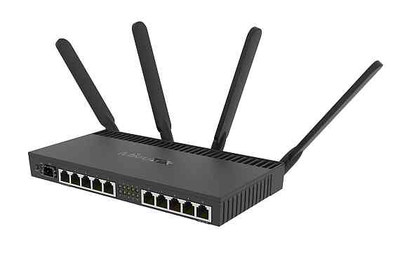 Бездротовий маршрутизатор MikroTik RB4011iGS+5HacQ2HnD-IN Black Харків