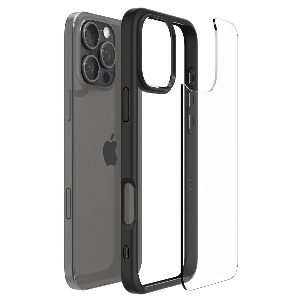 Чохол-накладка Spigen Ultra Hybrid для Apple iPhone 16 Pro Max Matte Black (ACS07996) ( 13644 ) Харків - фото 6