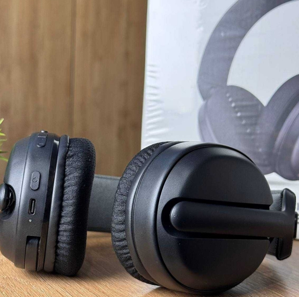 Игровые Bluetooth наушники WALKER WBT-83 Black с микрофоном. Харьков - изображение 4