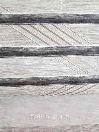 Обои виниловые на флизелине метровые Sintra Edelina полосы под стеновую панель коричневые бежевые Киев