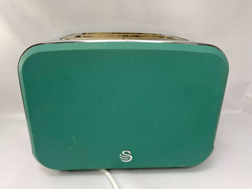 Б/у Тостер Swan ST14610GREN Nordic с широким отверстием на 2 ломтика, 3 функции, 6 уровней подрумянивания, современный дизайн Киев - изображение 4