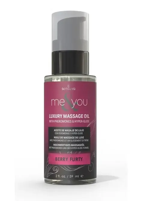 Масажна олія Sensuva Me&You - Berry Flirty (Wild Berries) 59 мл Львов - изображение 1
