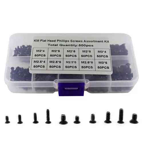 Гвинти, мікровинти потаємні для ноутбуків M2 M2.5 M3, 500 шт. Вінниця