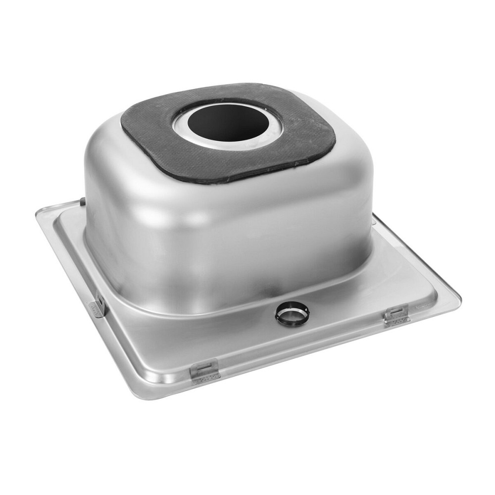 VALESO Кухонна мийка з нержавіючої сталі VALESO 3838В САТИН 0,6/160 Коломия - фото 5