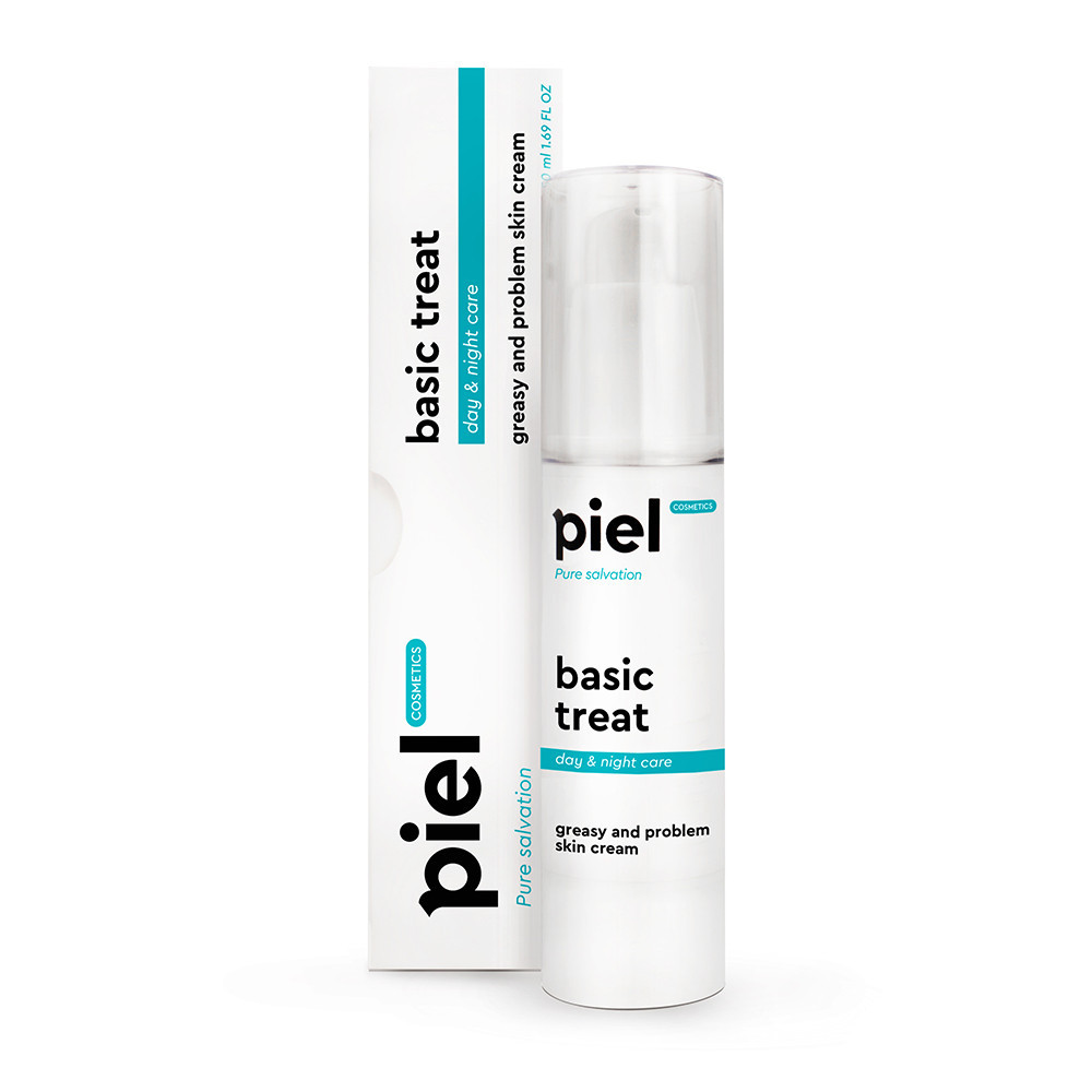 Крем для проблемної шкіри день/ніч Piel Basic Treat Cream 50 мл Дніпро - фото 1