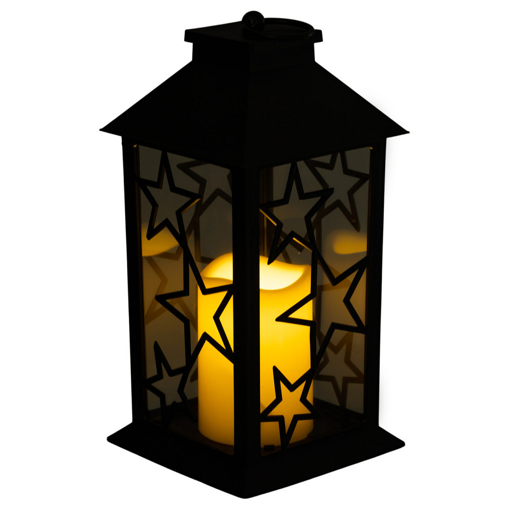 Декоративний підвісний світильник з LED підсвіткою чорний Київ - фото 1