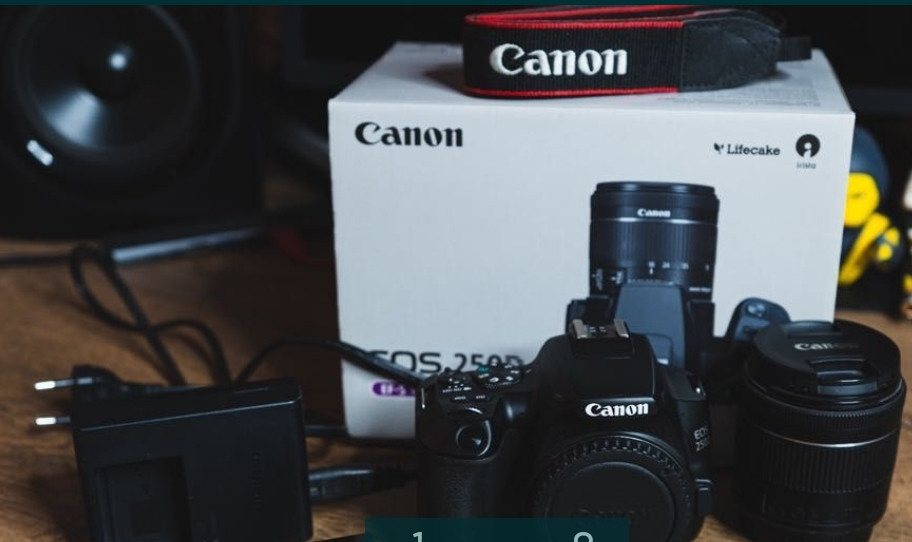 Фотоапарат Дзеркальний Canon EOS 250D 18-55 mm. Київ - фото 8