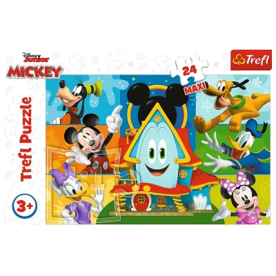 Пазл Trefl Maxi Mickey&friends Микки Маус и друзья 24 элемента (5900511143515) Винница - изображение 3