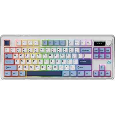 Клавиатура Ajazz AK870 PLUS Murad Switch RGB Wireless/Bluetooth/USB White (AK870-MU-BWD) Винница