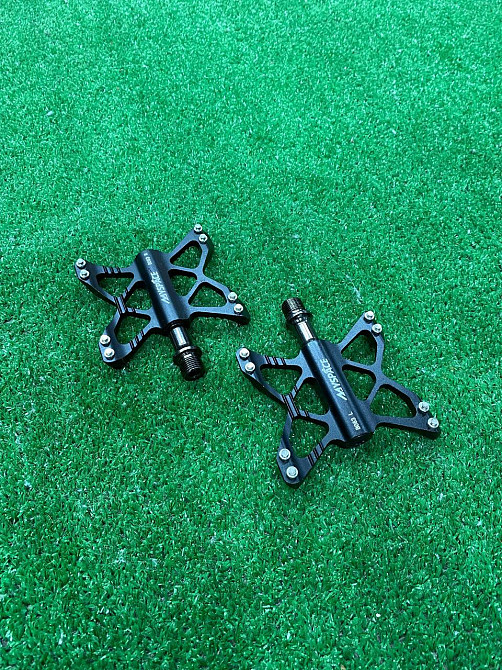 Велосипедні педалі на промислових підшипниках Feel Fit червоні Бровари - фото 4