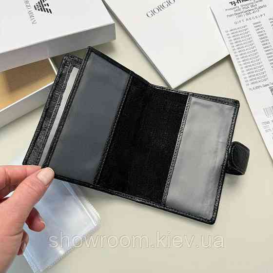 Чоловічий шкіряний гаманець на застібці GA (3028) Київ